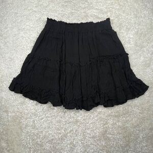 Molly Green Black Collins Skirt Womens Large NEW